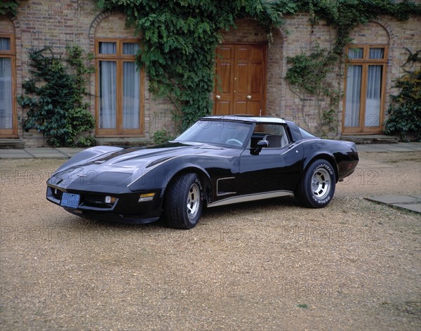 1980 Chevrolet Corvette Stingray. Artist: Unknown.