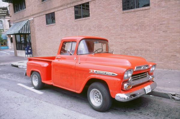 Chevrolet Apache pick up truck. Artist: Unknown.