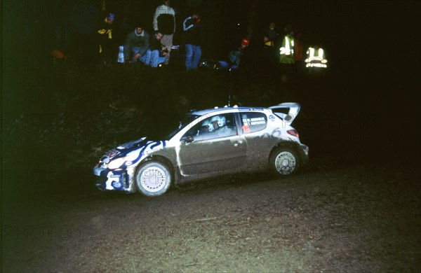 1999 Peugeot 206 WRC Network Q Rally, Gronholm. Artist: Unknown.