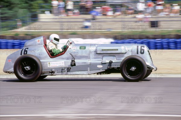 1927 Bentley.Coys historic festival.Silverstone. Artist: Unknown.