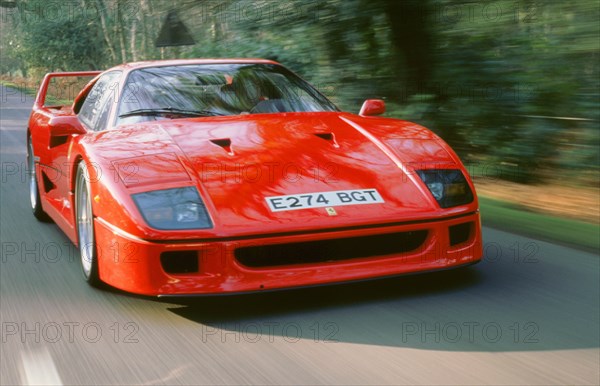 1988 Ferrari F40. Artist: Unknown.