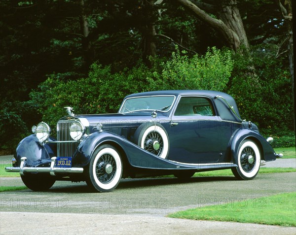 1933 Hispano Suiza J12. Artist: Unknown.