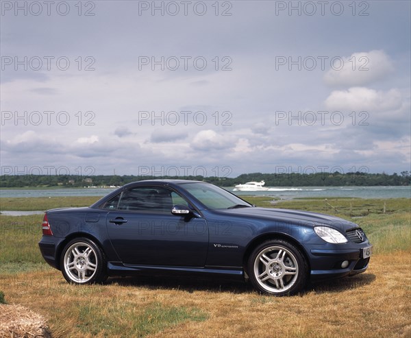 2001 Mercedes Benz SLK 320 AMG. Artist: Unknown.