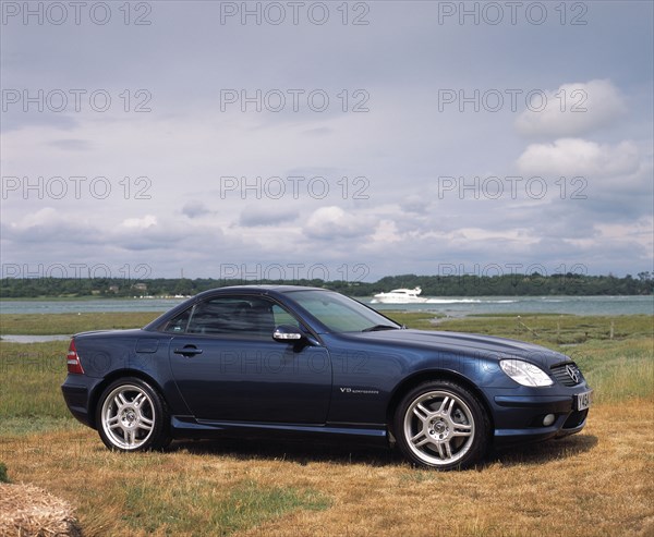 2001 Mercedes Benz SLK 320 AMG. Artist: Unknown.