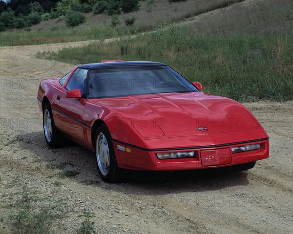 1990 Chevrolet Corvette ZR1. Artist: Unknown.