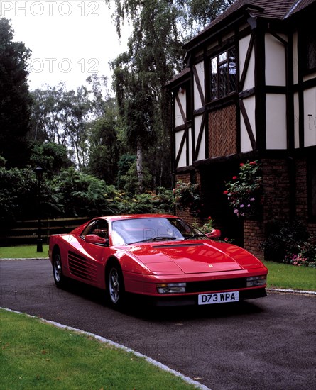 1987 Ferrari Testarossa. Artist: Unknown.