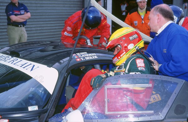 1999 Chrysler Viper GT-SR FIA GT Silverstone 500. Artist: Unknown.