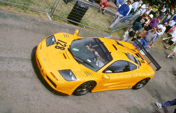 McLaren F1 GTR 1995 Le Mans winner,1996 Goodwood festival. Artist: Unknown.