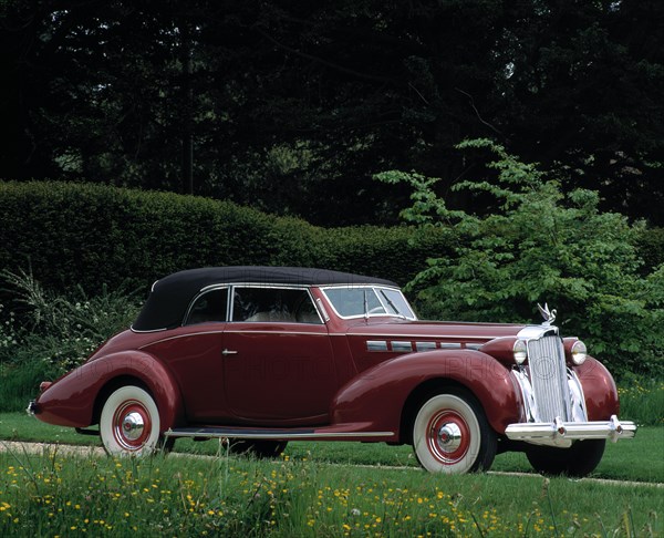 1938 Packard super 8 Greber. Artist: Unknown.