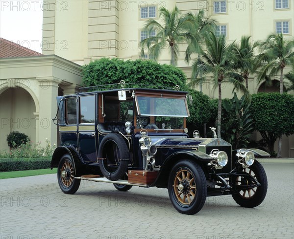 1912 Rolls Royce Silver Ghost. Artist: Unknown.