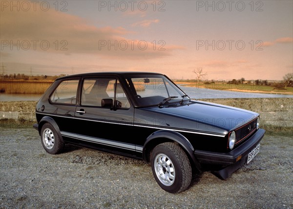 1981 Volkswagen Golf GTI . Artist: Unknown.