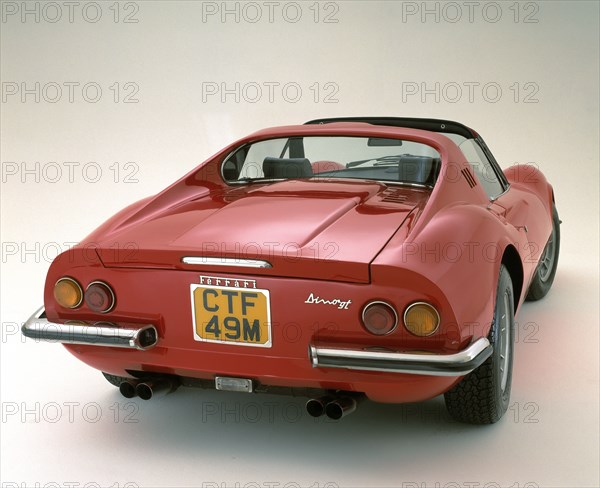 1974 Ferrari Dino 246 GTS. Artist: Unknown.