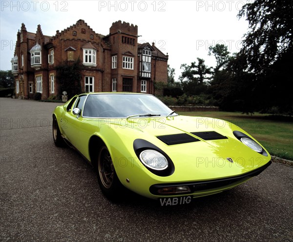 1969 Lamborghini Miura SV. Artist: Unknown.