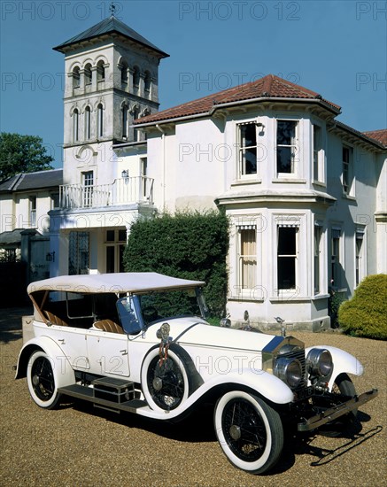 1922 Rolls Royce Silver Ghost. Artist: Unknown.
