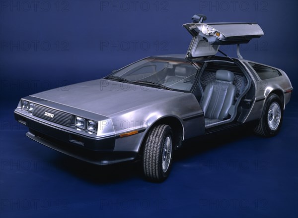 1982 Delorean. Artist: Unknown.