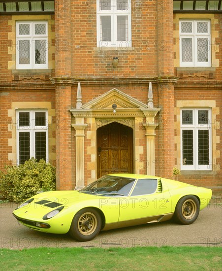 1968 Lamborghini Miura SV. Artist: Unknown.