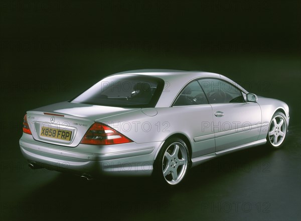 2001 Mercedes Benz CL 55 AMG V8. Artist: Unknown.