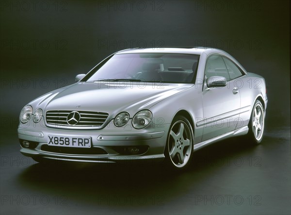 2001 Mercedes Benz CL 55 AMG V8. Artist: Unknown.