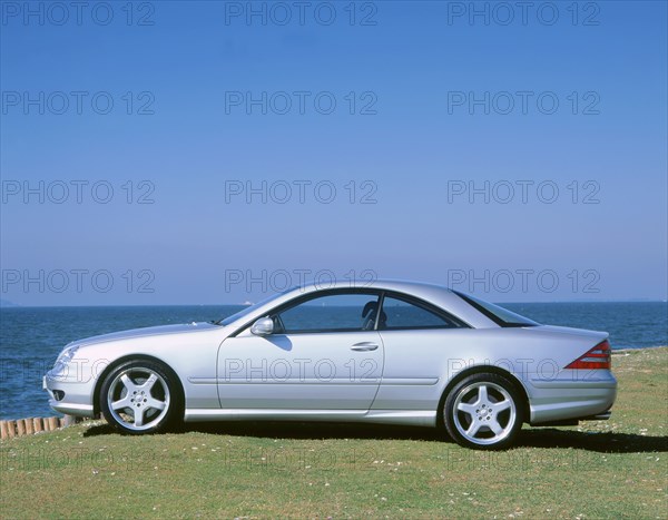 2001 Mercedes Benz CL 55 AMG V8. Artist: Unknown.