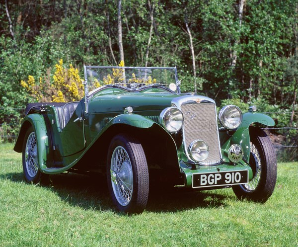 1935 Hillman Aero Minx. Artist: Unknown.