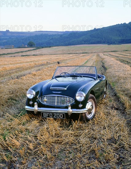 1961 Austin Healey 3000 mk1. Artist: Unknown.