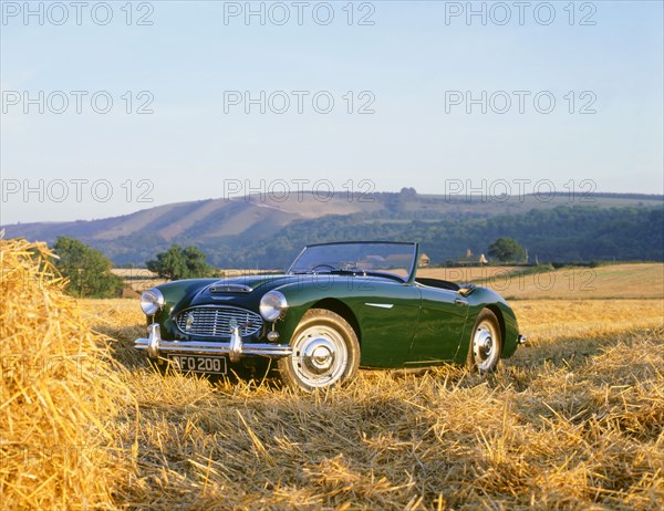 1961 Austin Healey 3000 mk1. Artist: Unknown.