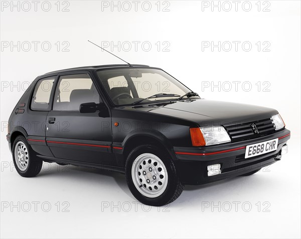 1987 Peugeot 205 GTI 1.6. Artist: Unknown.