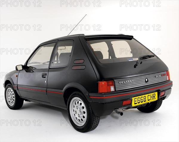 1987 Peugeot 205 GTI 1.6. Artist: Unknown.