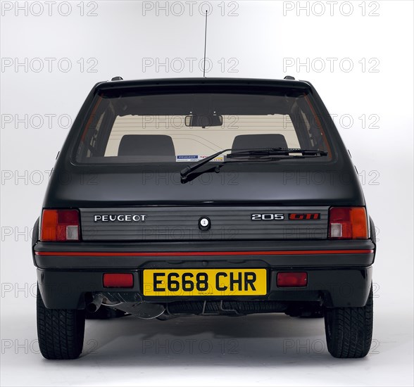 1987 Peugeot 205 GTI 1.6. Artist: Unknown.