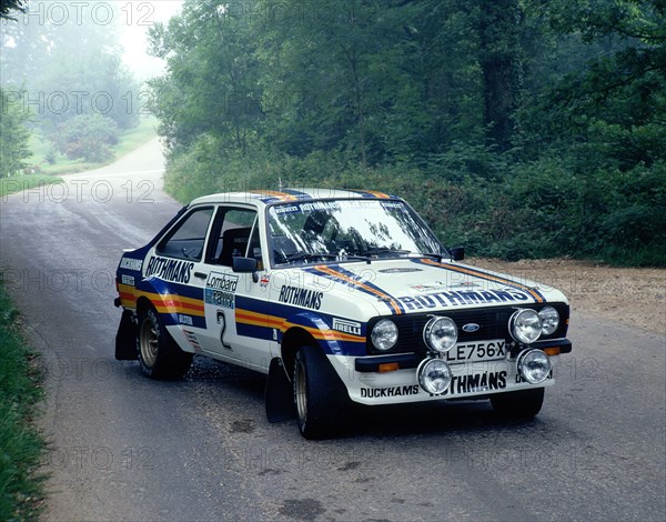 1981 Ford Escort RS1800. Artist: Unknown.