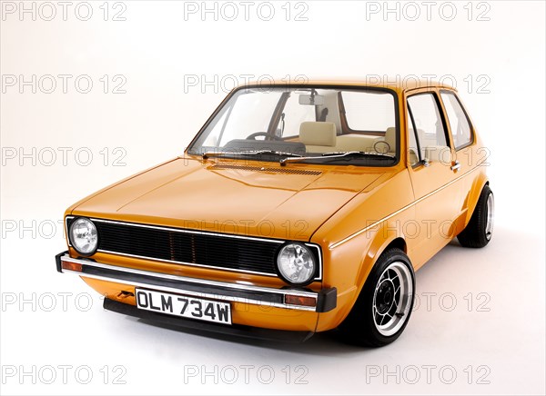 1980 VW Golf MK1. Artist: Unknown.