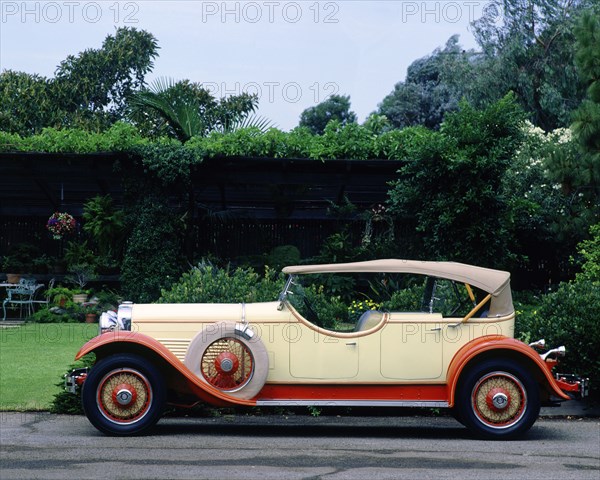 1929 Stutz Model M Straight 8. Artist: Unknown.