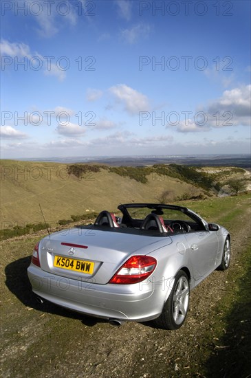 2004 Mercedes Benz SLK 200K. Artist: Unknown.