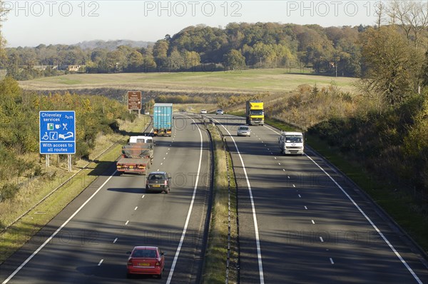 A34 South of Chievely Services 2005 Artist: Unknown.