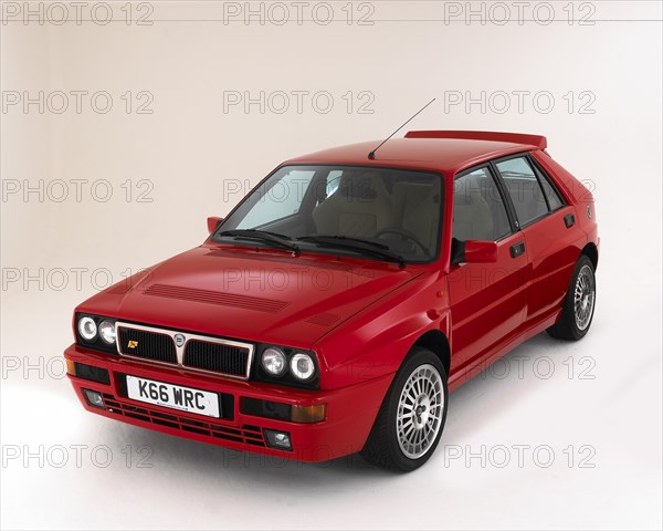 1993 Lancia Delta Integrale Artist: Unknown.
