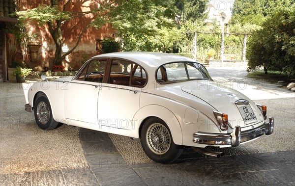 1963 Jaguar Mk2 3.5 Artist: Unknown.