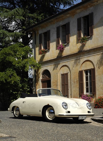 1954 Porsche 356 1300S Cabriolet Artist: Unknown.