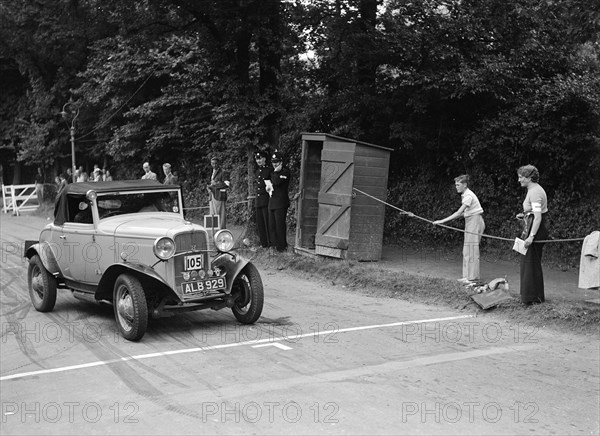 Ford V8 of WCN Norton, winner of a silver award at the MCC Torquay Rally, July 1937. Artist: Bill Brunell.