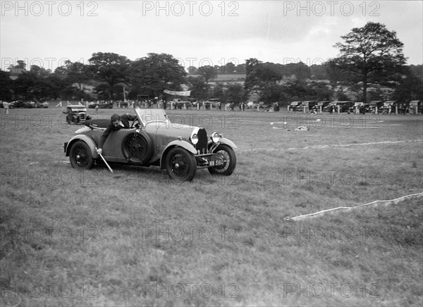 Bugatti Type 40 taking part in the Bugatti Owners Club gymkhana, 5 July 1931. Artist: Bill Brunell.