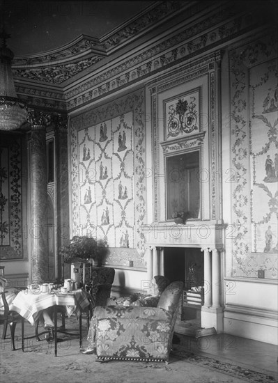 Interior, Wykehurst Place, Bolney, Sussex. Artist: Bill Brunell.