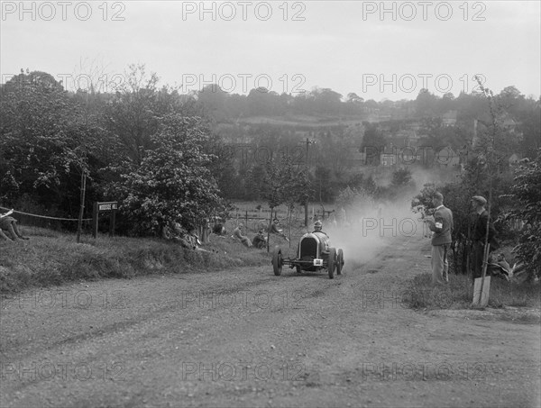 Bolster Special, Bugatti Owners Club Hill Climb, Chalfont St Peter, Buckinghamshire, 1935. Artist: Bill Brunell.