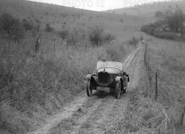 Austin Special of H Murrel competing in the Inter-Varsity Trial, November 1931. Artist: Bill Brunell.