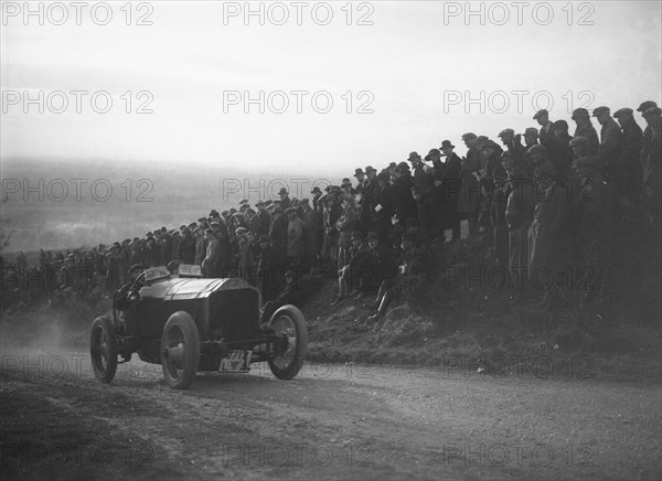 Lorraine-Dietrich 60hp of Douglas Hawkes, Essex Motor Club Kop Hillclimb, Buckinghamshire, 1922. Artist: Bill Brunell.