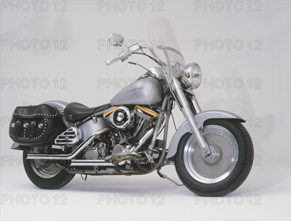 1989 Harley Davidson Fat Boy motorcycle. Artist: Unknown.