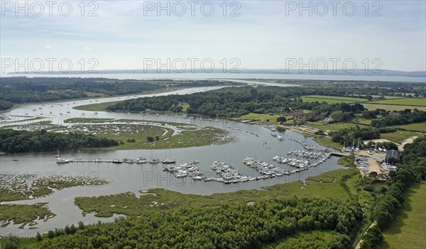 Beaulieu Aerial shots. Artist: Unknown.