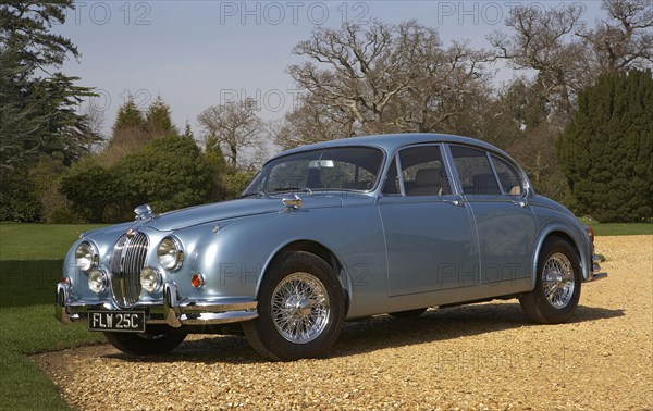 1965 Jaguar Mk2 3.8 Artist: Unknown.