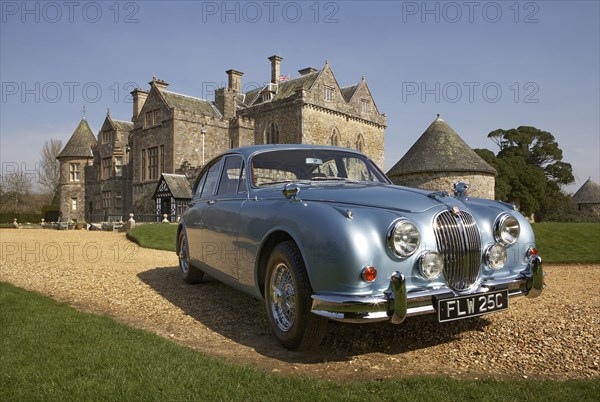 1965 Jaguar Mk2 3.8 Artist: Unknown.
