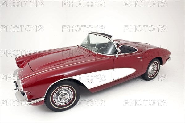 1961 Chevrolet Corvette C1 Convertible Artist: Unknown.