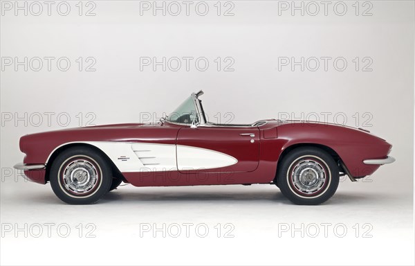 1961 Chevrolet Corvette C1 Convertible Artist: Unknown.