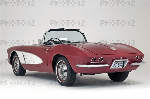 1961 Chevrolet Corvette C1 Convertible Artist: Unknown.